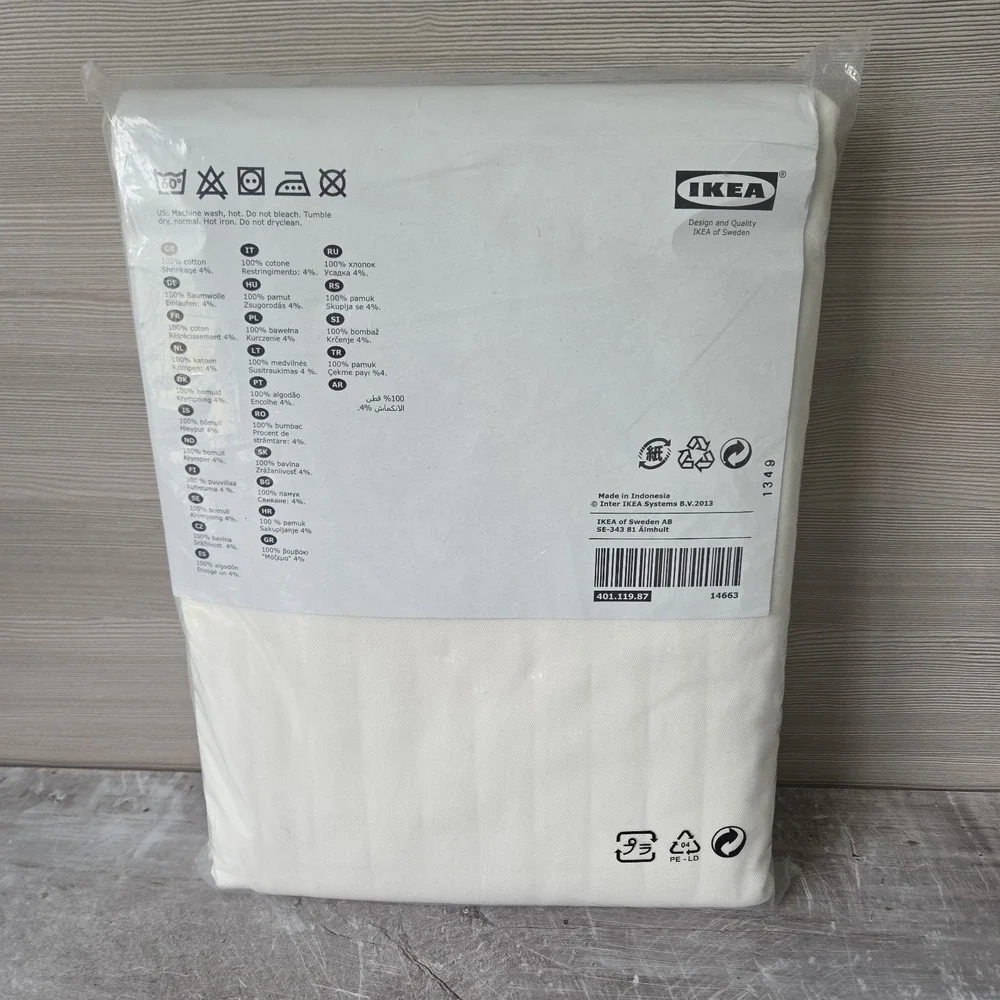 IKEA MERETE Room Darkening Grommet Curtains 57x98